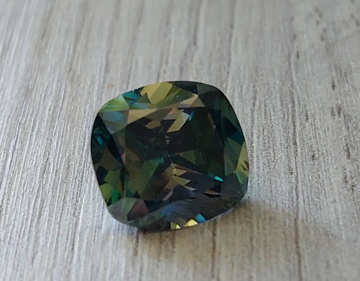Муассанит 8.10 ct VVS1 13.27 х 12.6 мм (5330) - изображение 3