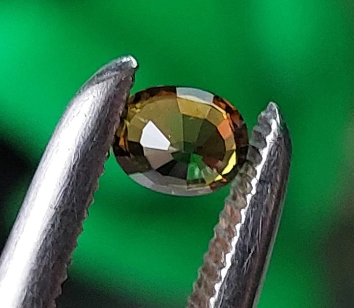 Турмалин 0,58Ct 5,6x4,4 мм (95479) - изображение 5