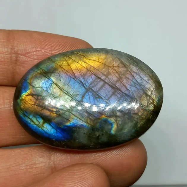 Лабрадорит 73 Ct 29×41×7 мм (21761) - зображення 4