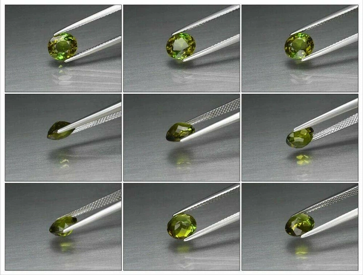 Турмалин 1.46 ct 7.4x6.6mm (7181) - Фото 2 Турмалин 1.46 ct 7.4x6.6mm (7181) - изображение 2