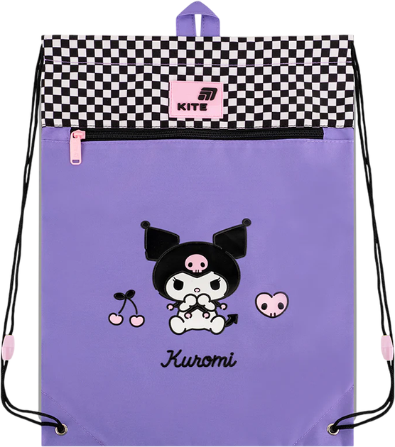 Сумка для взуття Kite Kuromi 46х33 см Фіолетова (HK26-601M-11) - зображення 4
