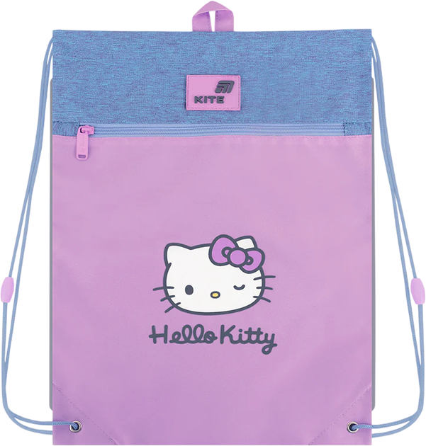 Сумка для взуття Kite Hello Kitty 46х33 см Рожево-блакитна (HK26-601M-4) - Фото 4 Сумка для взуття Kite Hello Kitty 46х33 см Рожево-блакитна (HK26-601M-4) - зображення 4