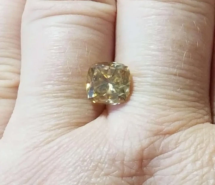 Муасаніт 2.75 ct 8.12 х 8.07 х 5.5 mm (55791) - зображення 6