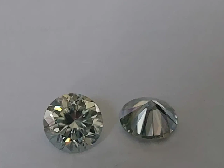 Муассанит пара 1.28 Ct 5.60 mm каждый (1355747) - изображение 4