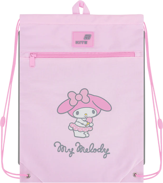 Сумка для взуття Kite My Melody 46х33 см Рожева (HK26-601M-8) - зображення 4