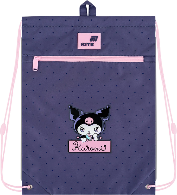 Сумка для взуття Kite Kuromi 46х33 см Фіолетова (HK26-601M-9) - зображення 4