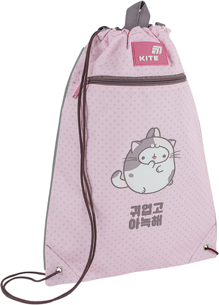 Сумка для взуття Kite Pochacco 46х33 см Рожева (ML26-601M) - Фото 1 Сумка для взуття Kite Pochacco 46х33 см Рожева (ML26-601M) - зображення 1