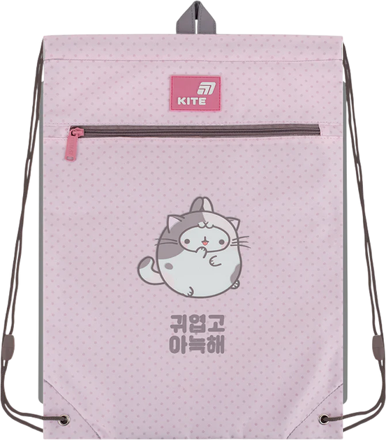 Сумка для взуття Kite Pochacco 46х33 см Рожева (ML26-601M) - Фото 4 Сумка для взуття Kite Pochacco 46х33 см Рожева (ML26-601M) - зображення 4