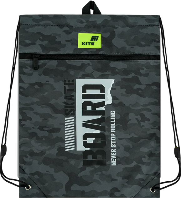 Сумка для взуття Kite SK8 Board 46х33 см Різнобарвна (K26-601M-12) - Фото 4 Сумка для взуття Kite SK8 Board 46х33 см Різнобарвна (K26-601M-12) - зображення 4