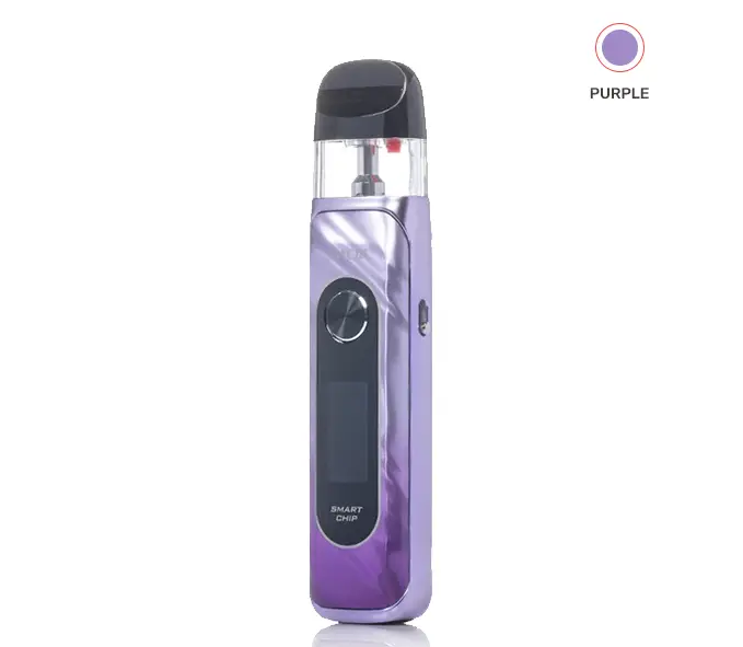 Многоразовая Pod-система Smok Novo 6 KIT Purple вейп 1750мАч под система смок ново 6 фиолетовая электронка мощность до 40Вт быстрая зарядка - изображение 5