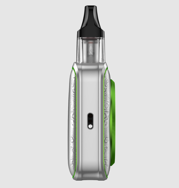 Многоразовая Pod система Vaporesso XROS 5 Nano Damascus Silver мощная электронная сигарета до 30Втд на 1600 мАч с картриджем на 3мл премиальный вид серебро - изображение 9