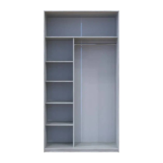 Шкаф купе Doros Сити Лайт Сосна Натти 2 ДСП 120х60х225 (DRS-011961) - Фото 5 Шкаф купе Doros Сити Лайт Сосна Натти 2 ДСП 120х60х225 (DRS-011961) - изображение 5