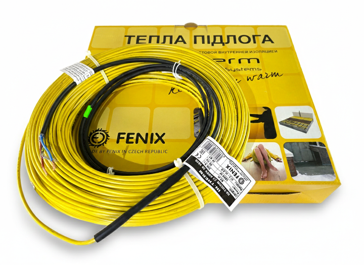 Тепла підлога комплект Wi-Fi терморегулятор + нагрівальний кабель in-therm ADSV20 для монтажу в стяжку від 3,6 м2 до 5,8 м2 (720 Вт) - изображение 3