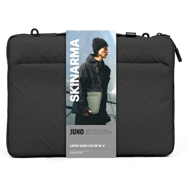 Сумка Skinarma Juno для ноутбука 14" Black (SK-LAPTOP14-JUNO-BLK) - Фото 5 Сумка Skinarma Juno для ноутбука 14" Black (SK-LAPTOP14-JUNO-BLK) - изображение 5