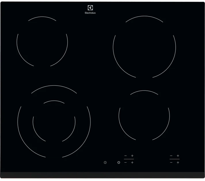 Варильна поверхня електрична Electrolux EHF6241FOK - Фото 1 Варильна поверхня електрична Electrolux EHF6241FOK - изображение 1