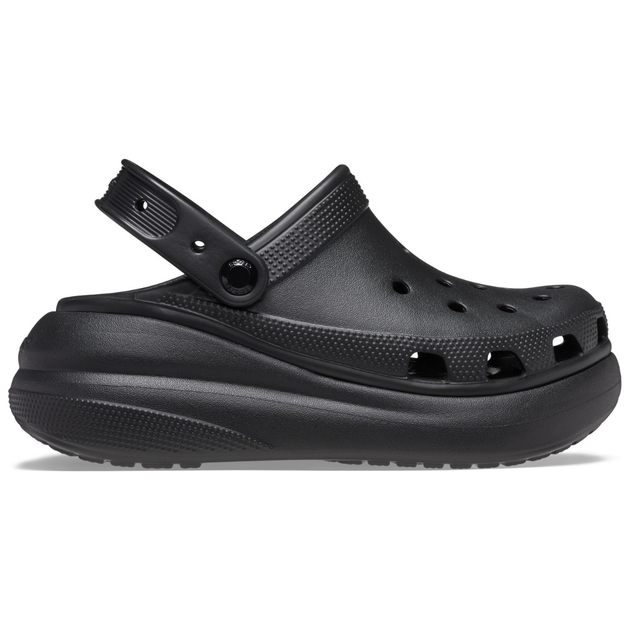 Crocs Classic Crush Clog Black Кроксы Женские Сабо Классик Краш Черные - (39 р.) M7/W9 - Фото 1 Crocs Classic Crush Clog Black Кроксы Женские Сабо Классик Краш Черные - (39 р.) M7/W9 - изображение 1