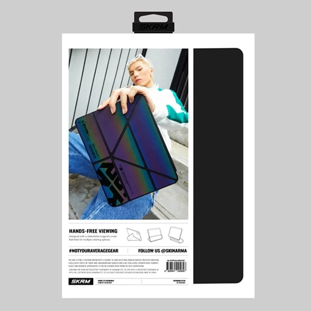 Чохол Skinarma Kira Kobai для iPad Air 11" hologram (SK-PDA11G6-KIRAKOB) - Фото 6 Чохол Skinarma Kira Kobai для iPad Air 11" hologram (SK-PDA11G6-KIRAKOB) - зображення 6