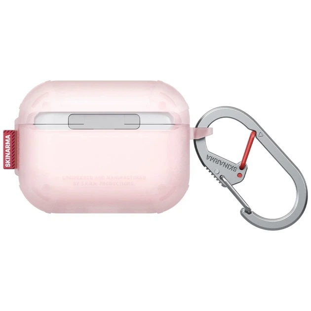 Чехол для наушников Skinarma Mecha LE для AirPods Pro 3 Frost Blush (SK-APP3MECLE-FBLH) - Фото 3 Чехол для наушников Skinarma Mecha LE для AirPods Pro 3 Frost Blush (SK-APP3MECLE-FBLH) - изображение 3