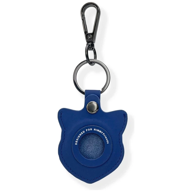 Чехол-брелок Nimmy для AirTag Glasses Cool Cat Blue (N-YJ-YSK-03) - изображение 2
