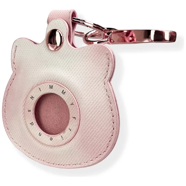 Чехол-брелок Nimmy для AirTag Big Eyed Pet 2.0 Cat Pink (N-XDY-YSK-07) - изображение 4
