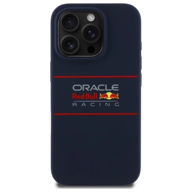 Чохол Red Bull Silicone Horizontal Logo для iPhone 15 Pro Max Navy with MagSafe (RBHMP15X24SIHSRV) - зображення 3