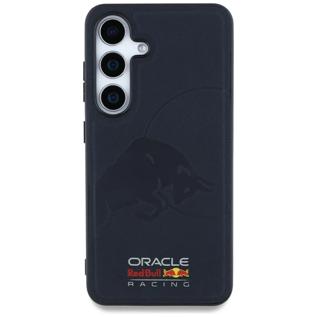 Чохол Red Bull Meshed Debossed Bull для Samsung Galaxy S25 (S931) Navy with MagSafe (RBHMS25S24PUBUFV) - зображення 3