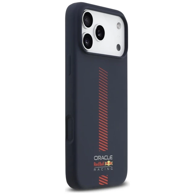 Чохол Red Bull Silicone Powerbar для iPhone 17 Pro Max Navy with MagSafe (RBHMP17X24SIVGSV) - зображення 4
