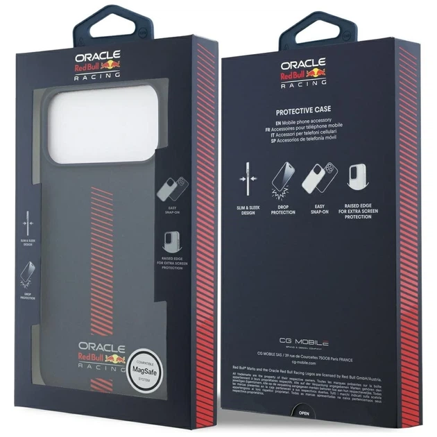 Чохол Red Bull Silicone Powerbar для iPhone 17 Pro Max Navy with MagSafe (RBHMP17X24SIVGSV) - зображення 8