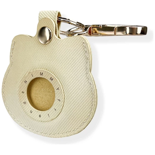 Чехол-брелок Nimmy для AirTag Big Eyed Pet 2.0 Cat Khaki (N-XDY-YSK-05) - изображение 4