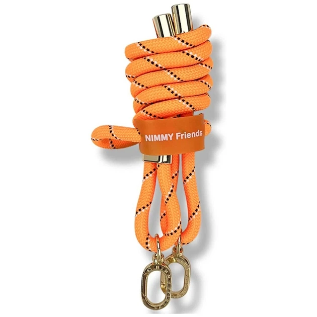 Универсальный шнурок Nimmy Cool&Cute 2.0 Orange Black (N-YJKM-GS-01) - изображение 5