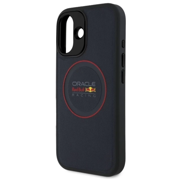 Чохол Red Bull Leather Red Ring для iPhone 16 Plus Navy with MagSafe (RBHMP16M24PUILVR) - зображення 6
