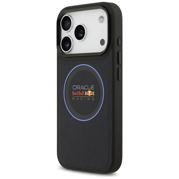 Чохол Red Bull Meshed Blue Ring & Metal Buttons для iPhone 17 Pro Navy with MagSafe (RBHMP17L24PUILVB) - зображення 2