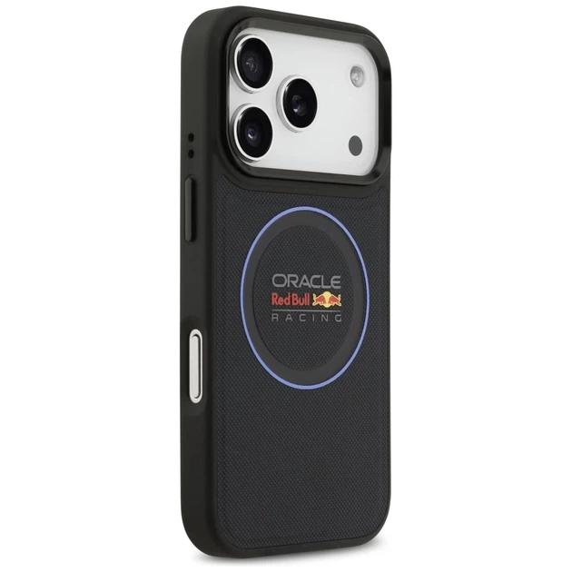 Чохол Red Bull Meshed Blue Ring & Metal Buttons для iPhone 17 Pro Navy with MagSafe (RBHMP17L24PUILVB) - зображення 4