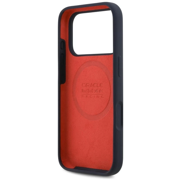 Чохол Red Bull Silicone Oversize Vertical Logo для iPhone 17 Pro Navy with MagSafe (RBHMP17L24SIOLRV) - зображення 7