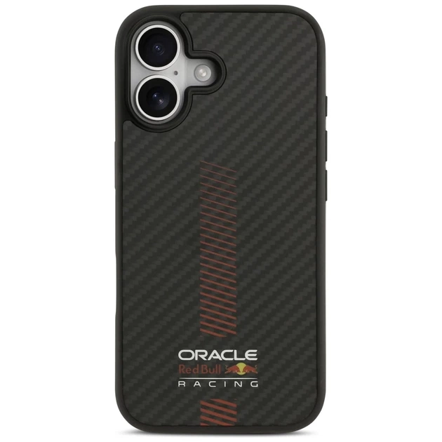 Чохол Red Bull Kevlar Powerbar для iPhone 17 Black with MagSafe (RBHMP17S24CFGSMK) - зображення 3