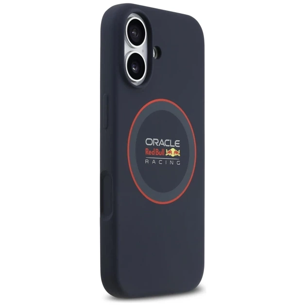 Чохол Red Bull Silicone Red Ring для iPhone 17 Navy with MagSafe (RBHMP17S24SIILVR) - зображення 4