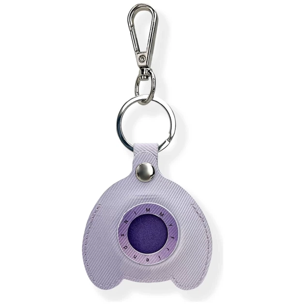 Чехол-брелок Nimmy для AirTag Big Eyed Pet 2.0 Rabbit Purple (N-XDY-YSK-08) - изображение 2