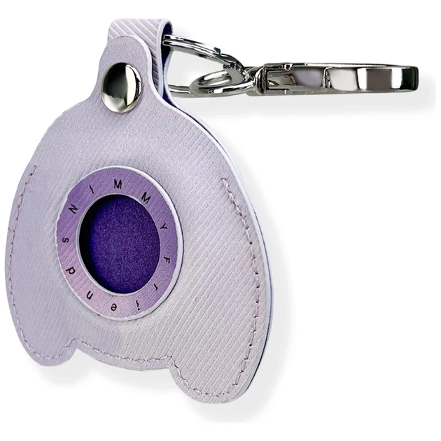 Чехол-брелок Nimmy для AirTag Big Eyed Pet 2.0 Rabbit Purple (N-XDY-YSK-08) - изображение 4