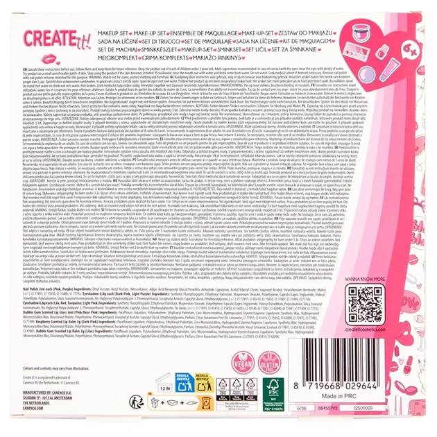 Набір дитячої косметики Create it рожево-ліловий (884507) - зображення 5