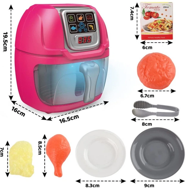 Zestaw do zabawy Woopie Air Fryer Frytkownica interaktywna 56812 (5906280656812) - obraz 4