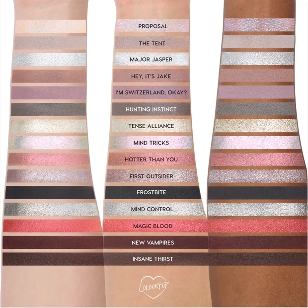 Палетка теней Colourpop A Shadow of Secrets - зображення 4