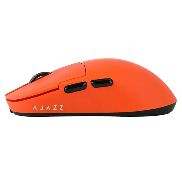 Игровая безповодная мышка Ajazz AJ159 APEX Orange + Док-станция с экраном, сесссор PAW3950, (2.4\Bluetooth\USB), 42000 DPI, 8к Ггц - изображение 5