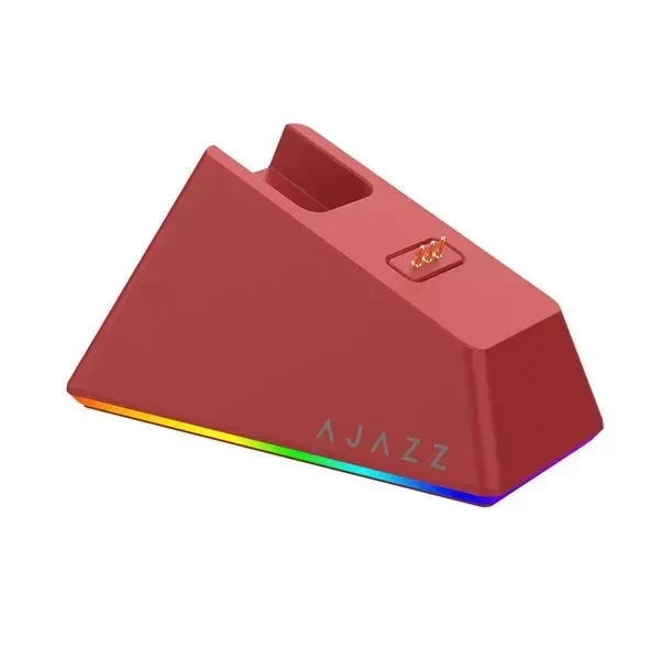 Ігрова безповідна мишка Ajazz AJ139 V2 MC Red + Док-станція, сеснсор PAW3311, (2,4\Bluetooth\USB), 12000 DPI, 1000 Ггц опитування - Фото 5 Ігрова безповідна мишка Ajazz AJ139 V2 MC Red + Док-станція, сеснсор PAW3311, (2,4\Bluetooth\USB), 12000 DPI, 1000 Ггц опитування - зображення 5