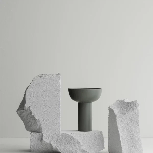 Ваза Blomus Miyabi зелена 17 x 21 см (4008832795343) - зображення 2