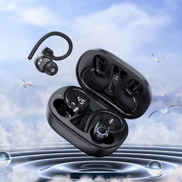 Бездротові Bluetooth навушники HOCO EQ8 TWS до 7 годин роботи Black - зображення 3