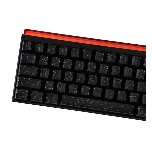 Механическая клавиатура Ajazz NK68 Black Contours с Red Switch, RGB подсветкой, HOT-SWAP, 65% - изображение 7