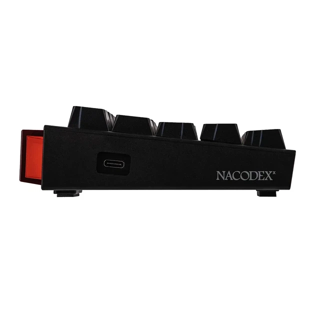 Механическая клавиатура Ajazz NK68 Black Contours с Red Switch, RGB подсветкой, HOT-SWAP, 65% - изображение 8