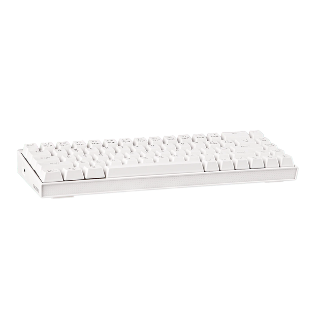 Механічна клавіатура Ajazz NK68 White з Red Switch, RGB підсвічуванням, HOT-SWAP, 65% - Фото 8 Механічна клавіатура Ajazz NK68 White з Red Switch, RGB підсвічуванням, HOT-SWAP, 65% - зображення 8