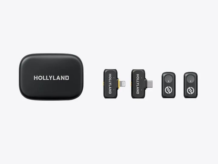 Мікрофонна система Hollyland Lark A1 Combo Black - зображення 4
