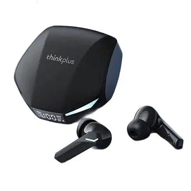 Бездротові спортивні навушники Lenovo Thinkplus XT53 TWS Bluetooth, сенсорні навушники в кейсі з підсвідкою, Black - Фото 6 Бездротові спортивні навушники Lenovo Thinkplus XT53 TWS Bluetooth, сенсорні навушники в кейсі з підсвідкою, Black - зображення 6